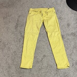 Citizens Yellow Skinny Jeans